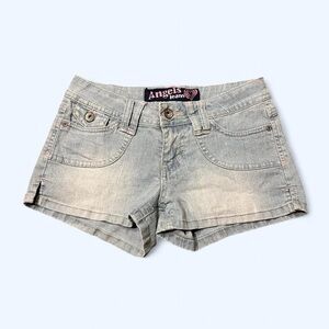 Y2K Lowrise Micro Mini Shorts by Angel Jeans!